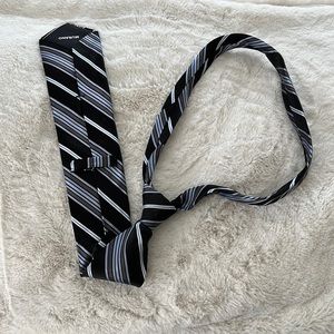 Mens Murano Black and Blue Tie